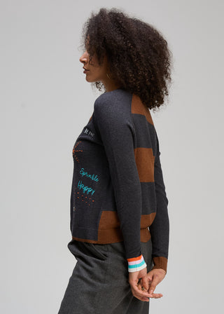 Good Energy Cardigan - Charcoal
