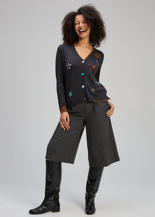 Good Energy Cardigan - Charcoal