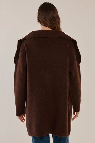 Abigail Cardigan - Chocolate - BB4102-CHOC - All About A Girl