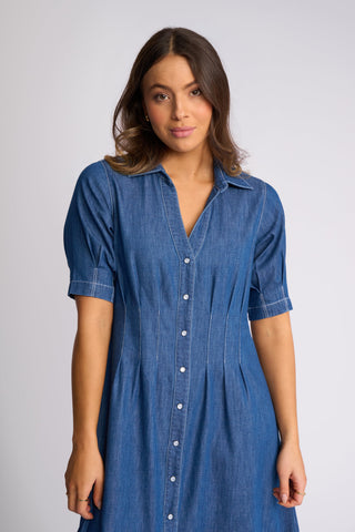 Addie Dress - Ocean - 6114 - All About A Girl