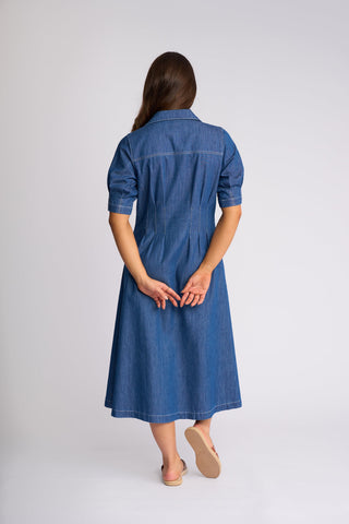 Addie Dress - Ocean - 6114 - All About A Girl