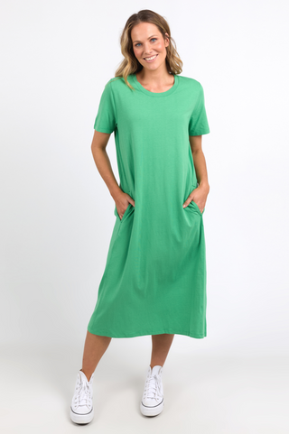 Adira Dress - Green Briar