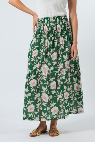 Aja Skirt - Vintage Green Floral