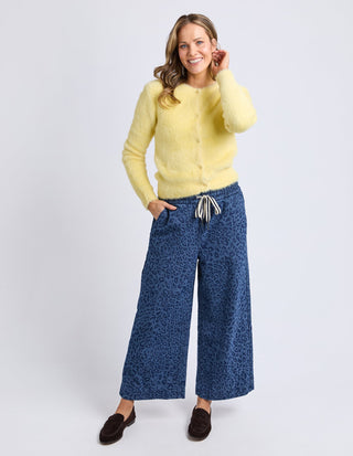 Anna Animal Denim Pants - Animal Print - 81D1596.DBLU - All About A Girl