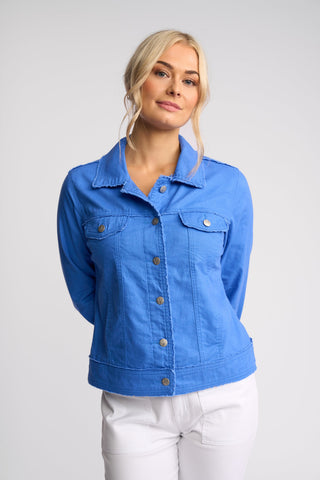Aura Jacket - French Blue - 2026A - All About A Girl