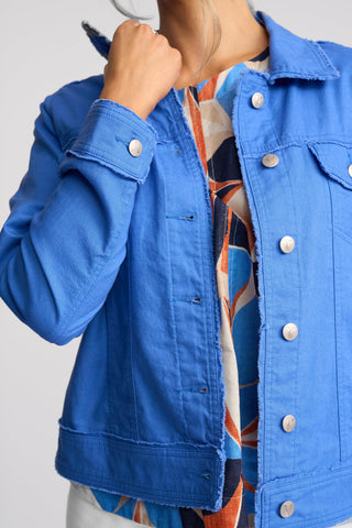 Aura Jacket - French Blue - 2026A - All About A Girl