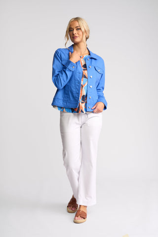Aura Jacket - French Blue - 2026A - All About A Girl