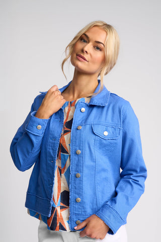 Aura Jacket - French Blue - 2026A - All About A Girl