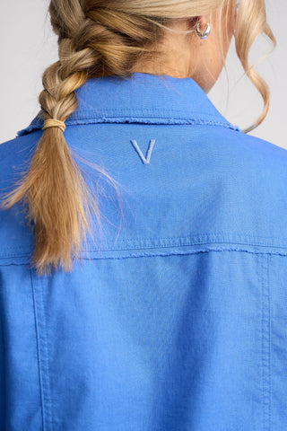 Aura Jacket - French Blue - 2026A - All About A Girl