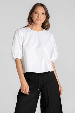 Ava Top - White - AS-BT03-01 - All About A Girl