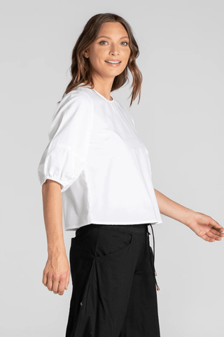 Ava Top - White - AS-BT03-01 - All About A Girl