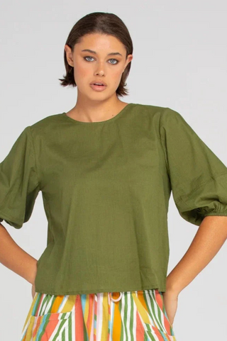 Ava Top - Khaki