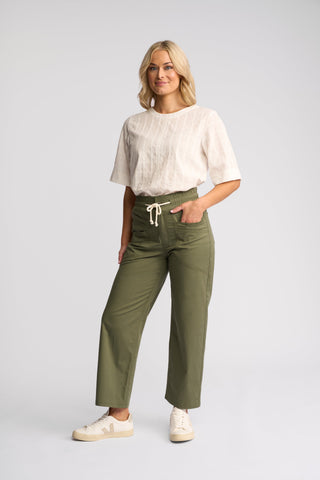 Avon Pants - Khaki - 5063 - All About A Girl