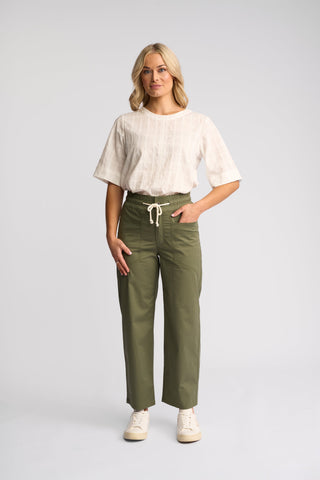 Avon Pants - Khaki - 5063 - All About A Girl