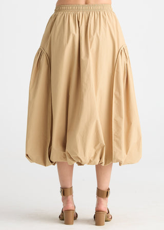 Balloon Skirt - Peanut Butter - ZP8847 PEANUT BUTTER - All About A Girl
