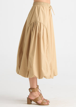 Balloon Skirt - Peanut Butter - ZP8847 PEANUT BUTTER - All About A Girl