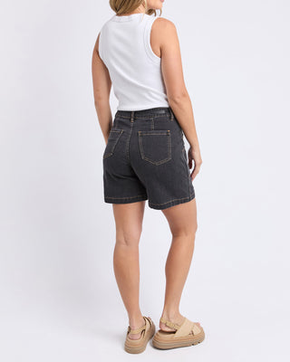 Balmy Shorts - Washed Black