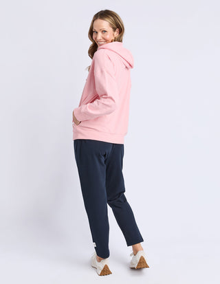 Beachy Long Sleeve Zip Hoodie - Rose - 81X4549.ROSE - All About A Girl