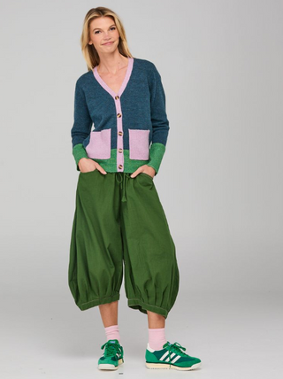 Poet Cardigan - Blue Multi