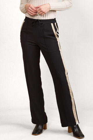 Bowie Pants - Black/Oat