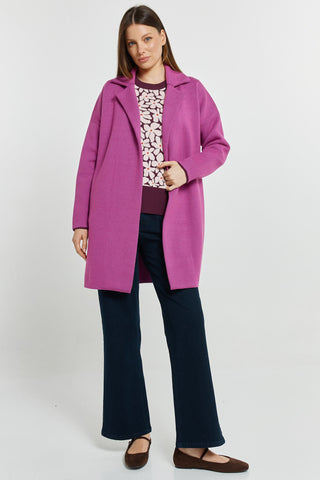 Bristol Coatigan - Mulberry - BB4039 MUL - All About A Girl