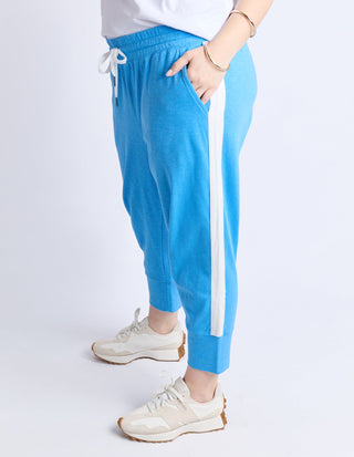 Brunch Pants - Side Tape Azure - 81X4497.BLU - All About A Girl