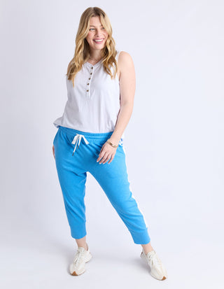 Brunch Pants - Side Tape Azure - 81X4497.BLU - All About A Girl