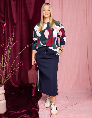 Carmen Skirt - Navy - 8178075.NAVY - All About A Girl