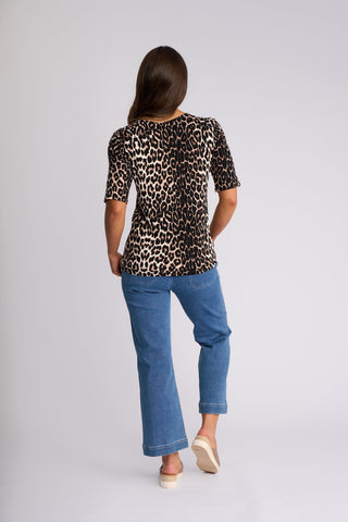Carmen Top - Leopard - 4329 - All About A Girl
