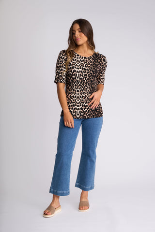 Carmen Top - Leopard - 4329 - All About A Girl