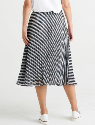 Chanel Pleated Skirt - Abstract - BB8171 - allaboutagirl