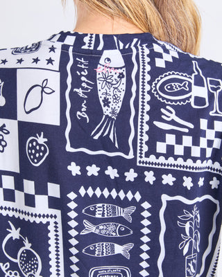 Chin Chin Dress - Navy