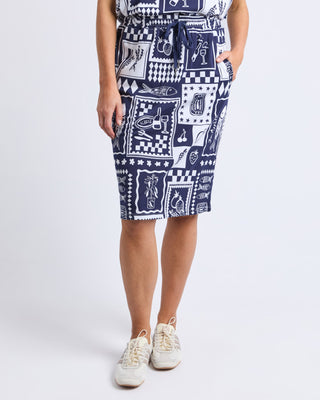 Chin Chin Skirt - Navy