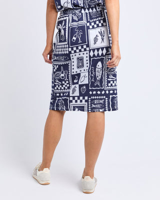 Chin Chin Skirt - Navy