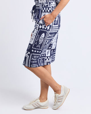 Chin Chin Skirt - Navy