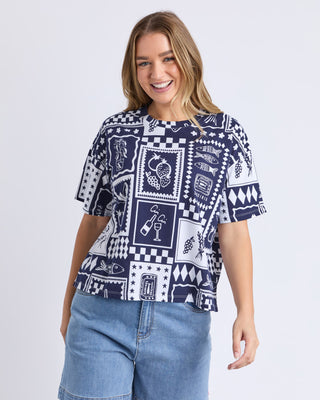 Chin Chin Skirt - Navy