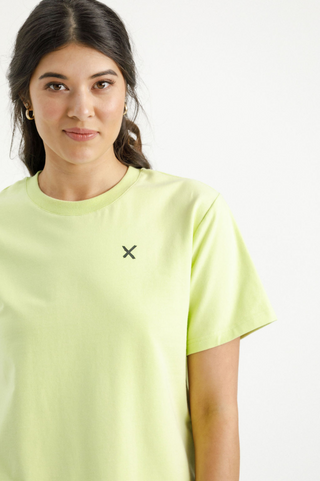 Chris Tee  - Lime With Black X