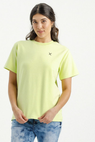 Chris Tee  - Lime With Black X