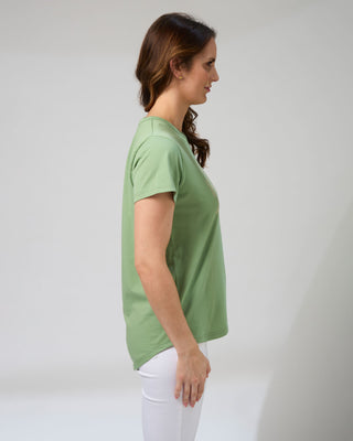 Classic Tee Ibiza Bloom - Vintage Green