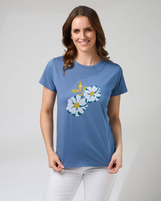 Classic Tee Monet's Garden - Denim