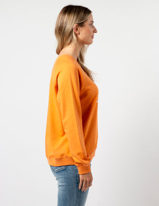 Classic Sweater - Mandarin With Candy Cross