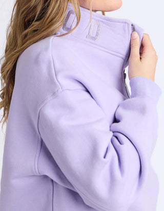 College Zip Crew - Lavender - 5532107.LAV - All About A Girl