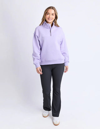 College Zip Crew - Lavender - 5532107.LAV - All About A Girl