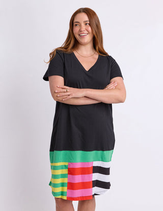 ELM Copacabana Dress Black — Back view | AAAG