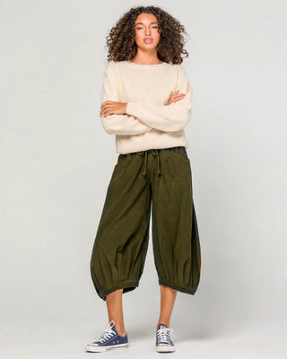 Cord Guru Pants - Olive Green - AS-PA06-03 - All About A Girl