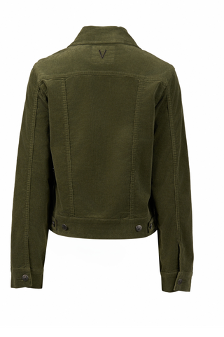 Pinwale Cord Jacket - Deep Sage