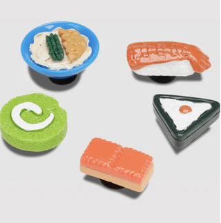 Crocs Jibbitz - 3D Mini Sushi Party 5 pack - 10012175 - allaboutagirl