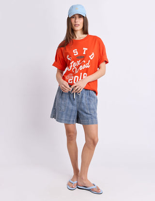 Crossover Tee - Grenadine - 5582124.RED - All About A Girl