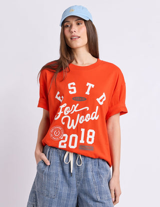 Crossover Tee - Grenadine - 5582124.RED - All About A Girl