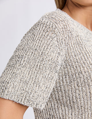 Davana Knit - Oat Marle